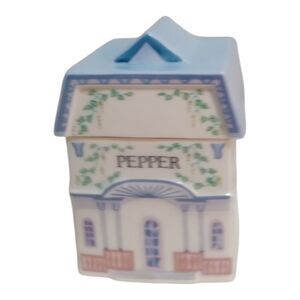 vintage Lennox 1989 spice village pepper spice container jar